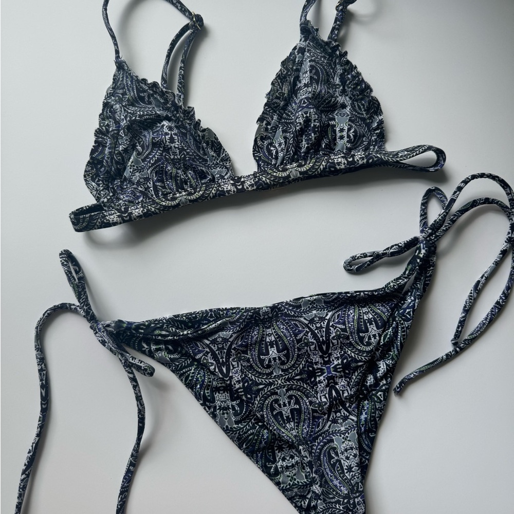 Beach Riot Paisley Bikini